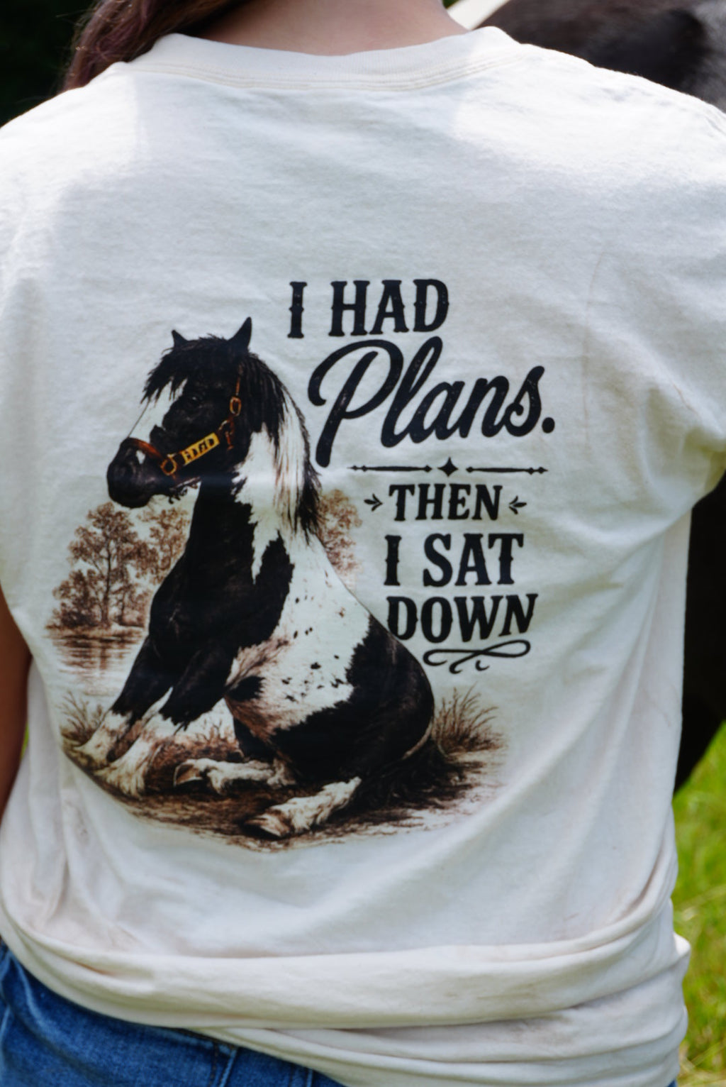 Fabio "I Had Plans...Then I Sat Down" Tee