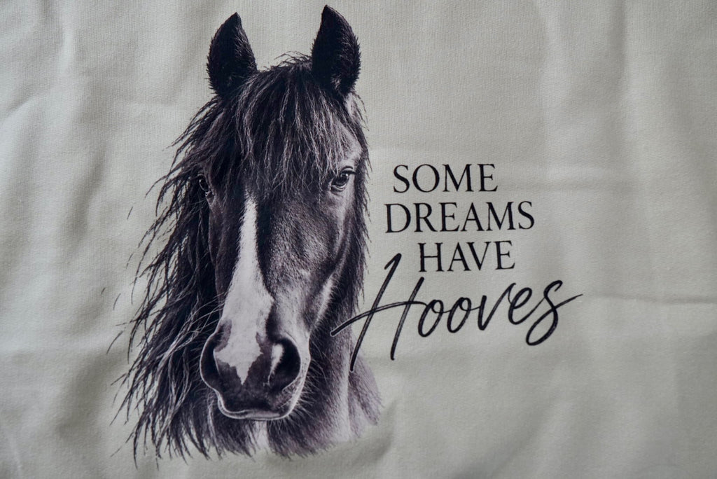 “Some Dreams Have Hooves” Sweatshirt – Durancik Liberty Horses
